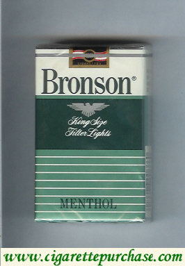Bronson Lights Menthol cigarettes
